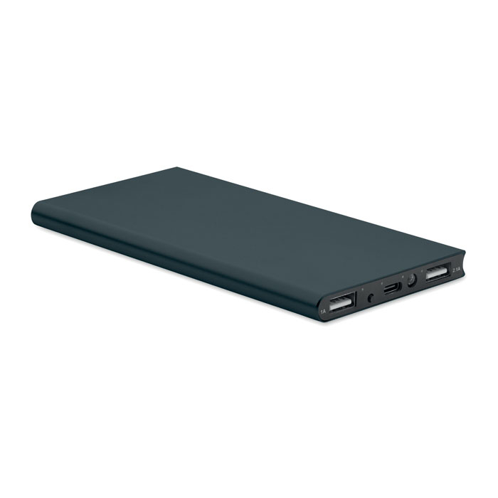 Powerbank publicitaire 8000mAh Powerflat8C Bleu marine